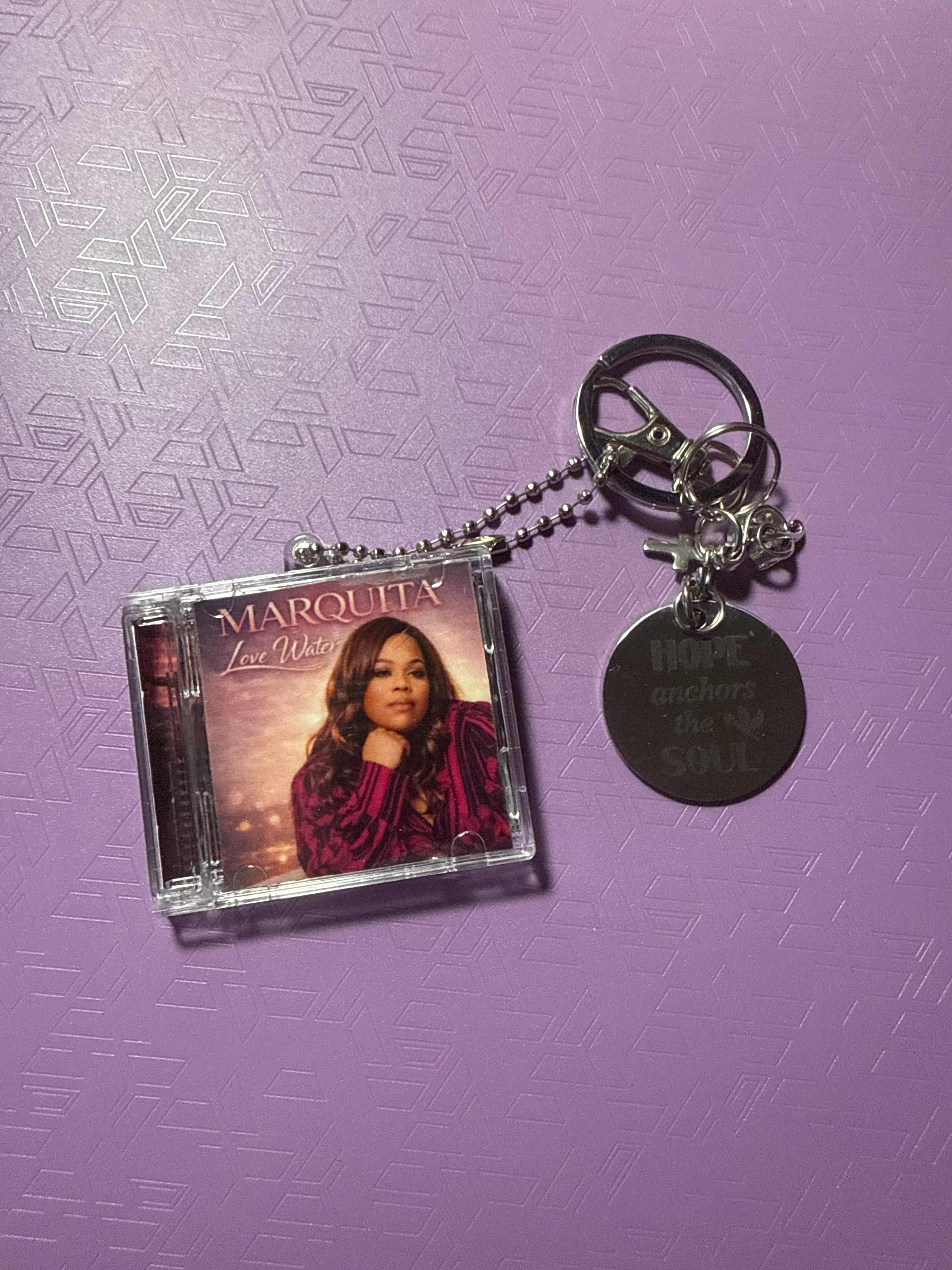 Marquita® Vintage Album Keychain